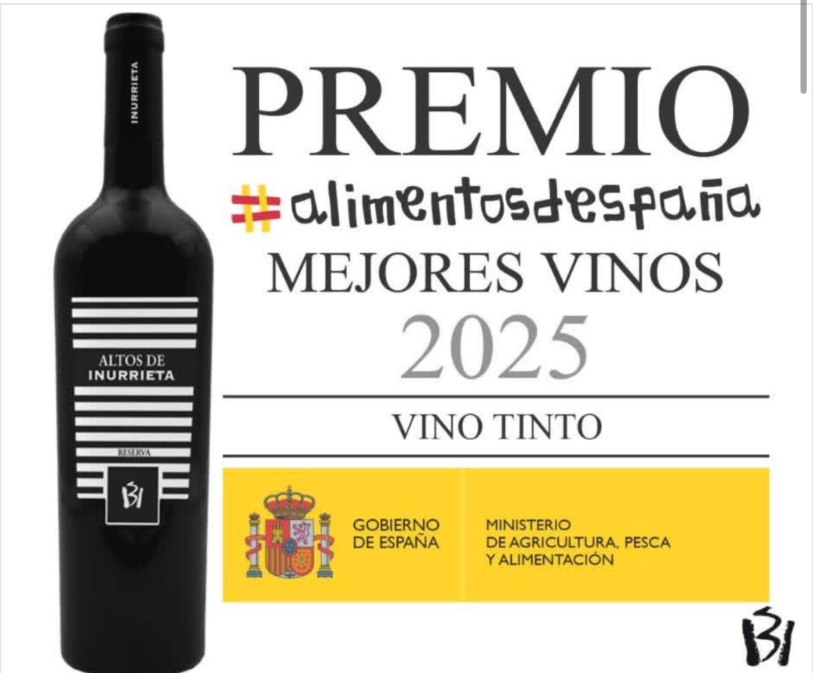 Altos de Inurrieta Reserva — Premio Alimentos de España